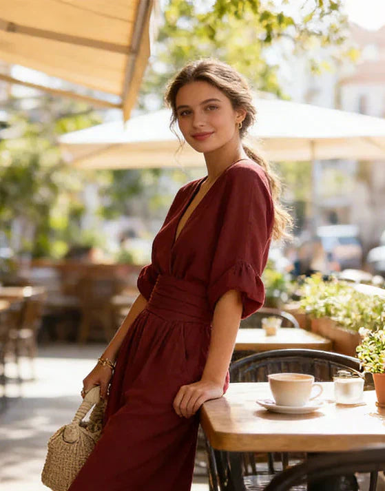 Elise™ Elegant Fluid Jumpsuit